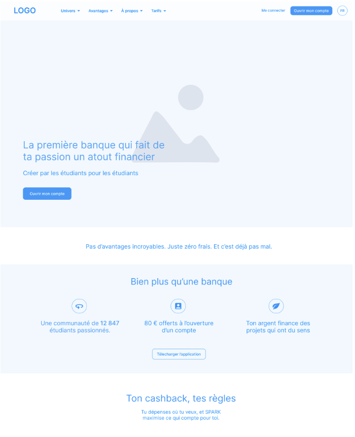 Créer une banque en ligne : SPARK